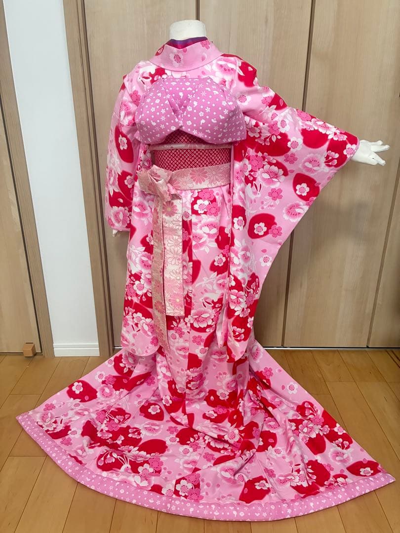 まめ姫ちゃま　お姫様風　7歳七五三着物