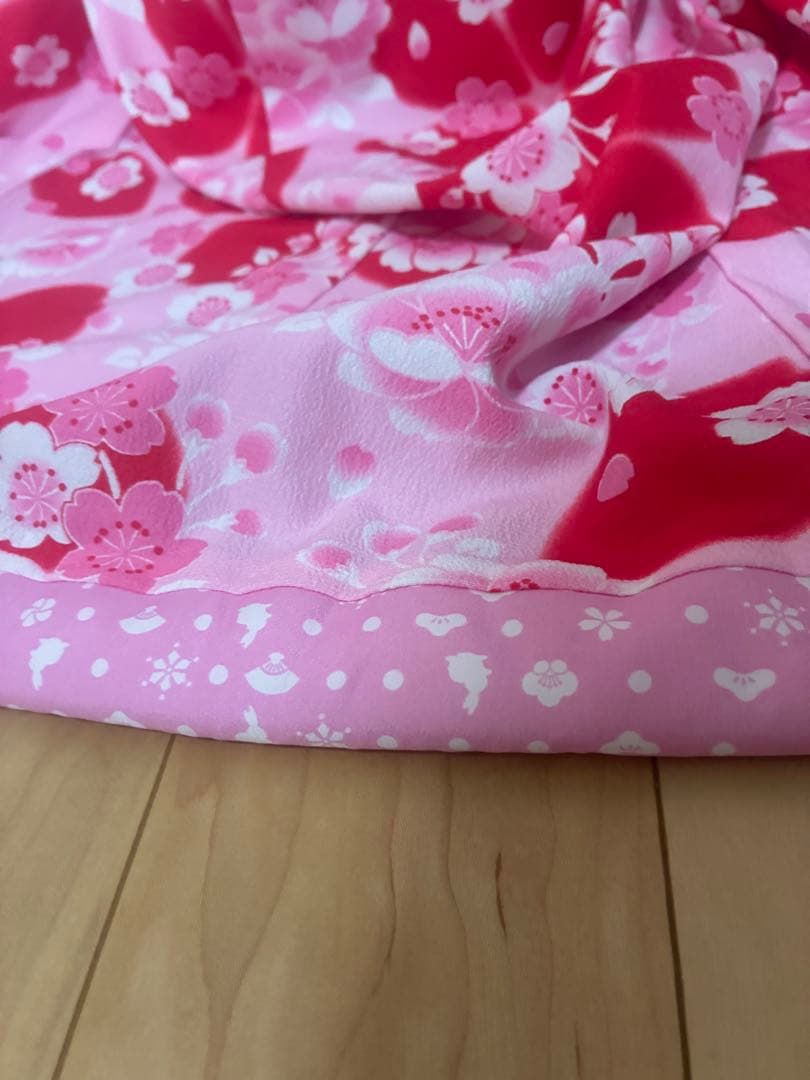 まめ姫ちゃま　お姫様風　7歳七五三着物