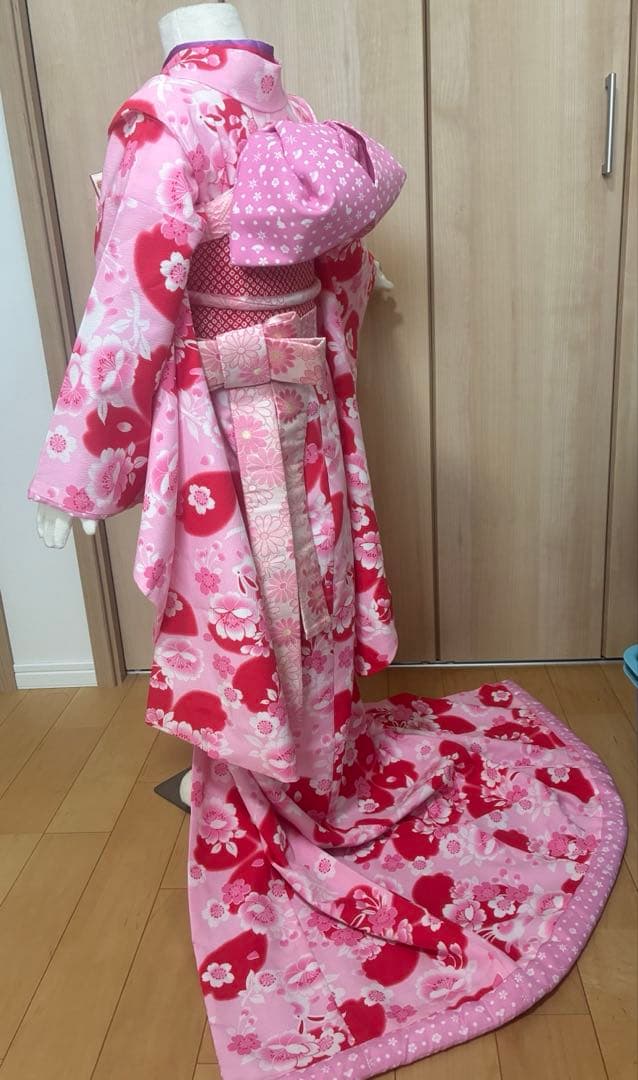 まめ姫ちゃま　お姫様風　7歳七五三着物