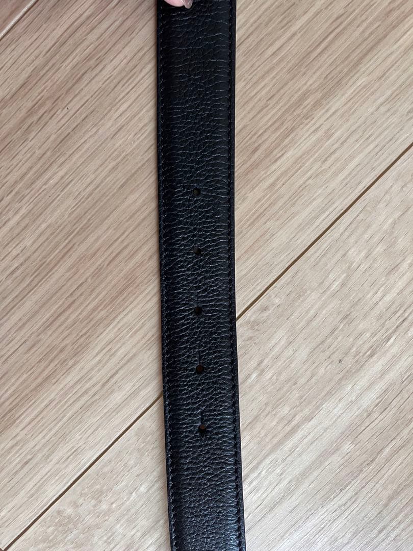 ⭐︎tiara専用⭐︎ロエベ　アナグラムベルト美品　ブラック　マット