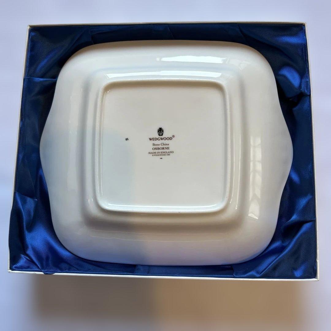 　ウェッジウッド OSBORNE スクエアプレート　角皿