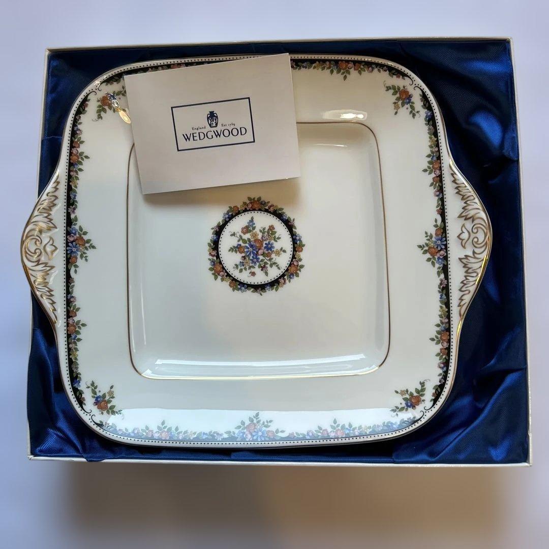 　ウェッジウッド OSBORNE スクエアプレート　角皿