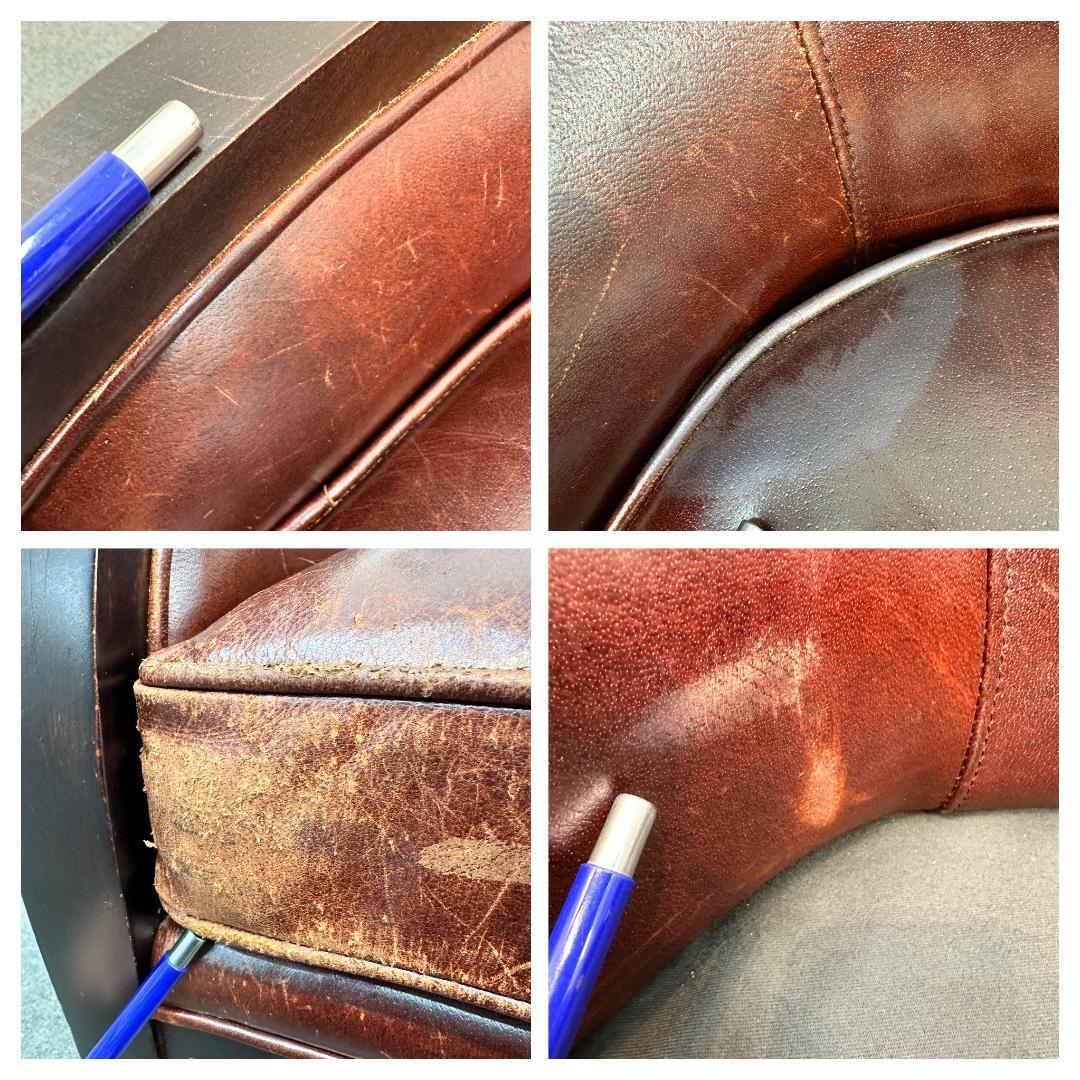 Crate & Barrel　ラウンジチェア　エレガント　ヴィンテージ　ソファ