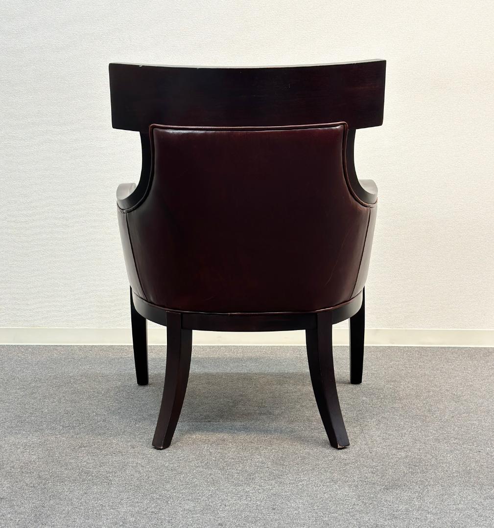 Crate & Barrel　ラウンジチェア　エレガント　ヴィンテージ　ソファ