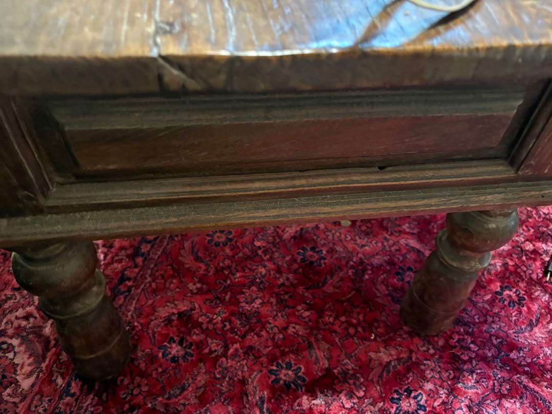 アンティーク　クラッシックローボード　木製コンソールテーブル