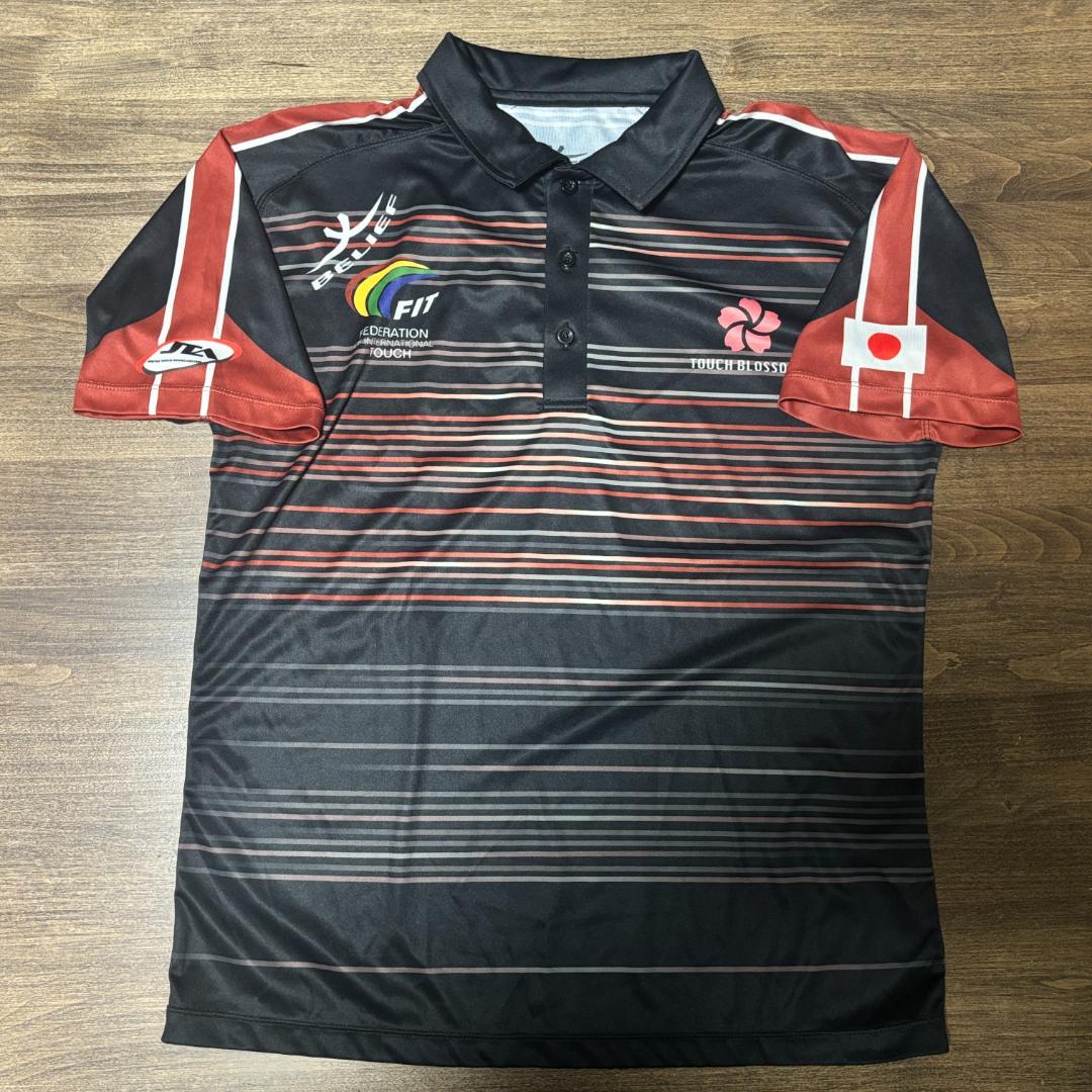 ◇タッチラグビー日本代表チーム タッチブロッサムズ ポロシャツ ジャージ