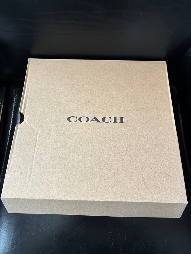 セール中⭐︎新品　COACH　コーチ　本革ブーツ　黒