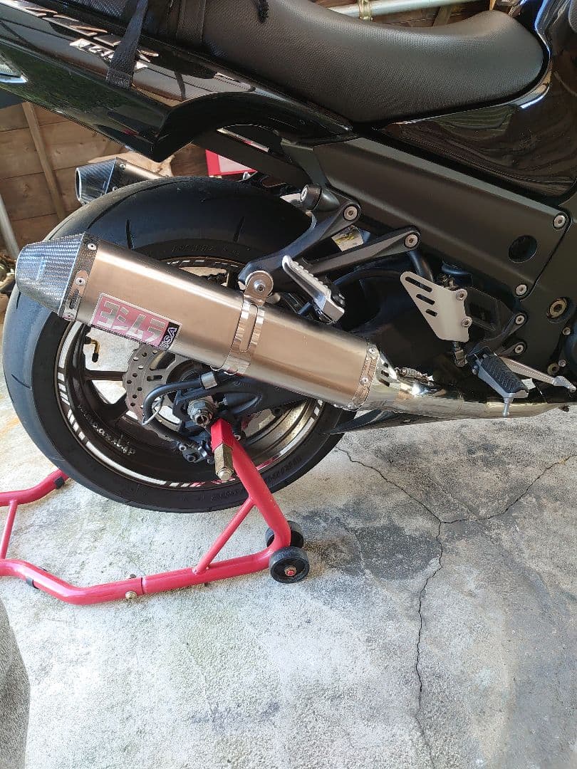 ZZR1400 USヨシムラスリップオンマフラー