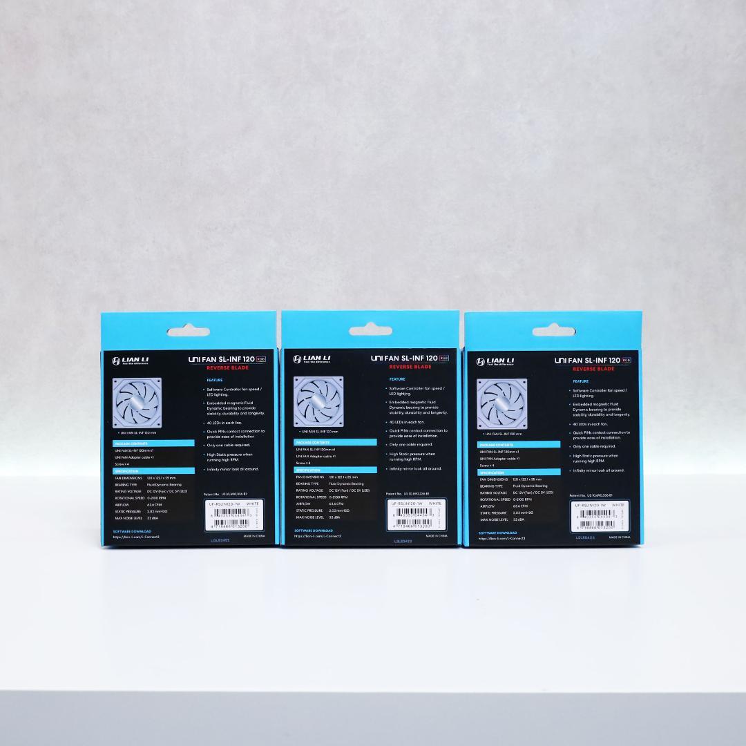 LIAN LI SL-INFINITY 120 RB WT 1個入×3個　㉓