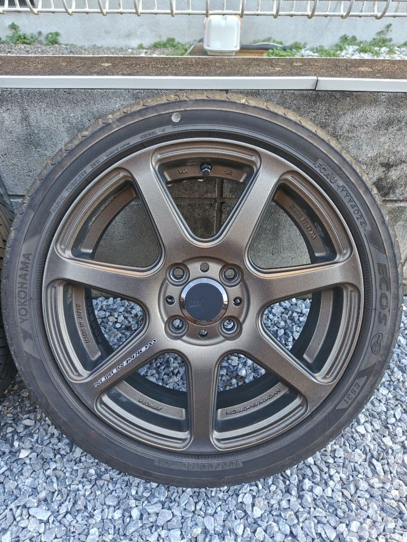 値引き！WORK　エモーション　Ｔ７Ｒ　15インチ　３本セット　おまけ付き！！