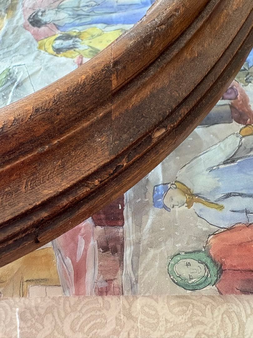 ✴︎大型フレンチフレーム✴︎アンティーク✳︎アッシュペー購入