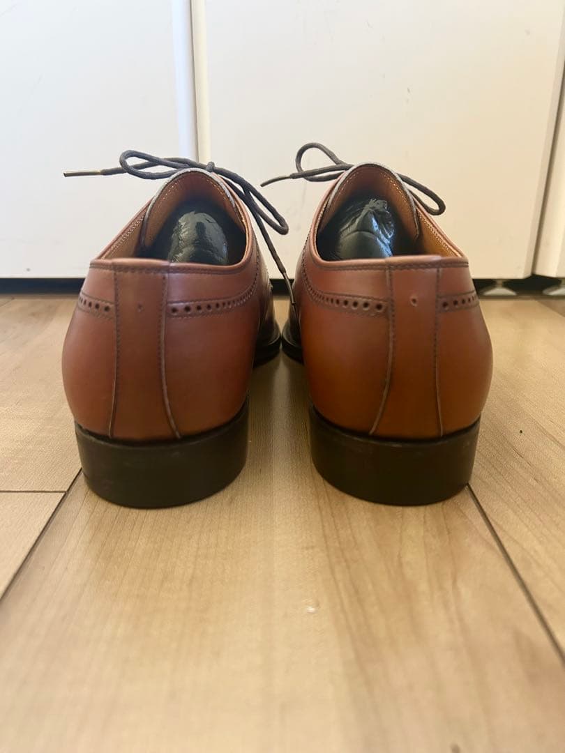 【極美品】SCOTCHGRAIN スコッチグレイン パンチドキャップトゥ 24