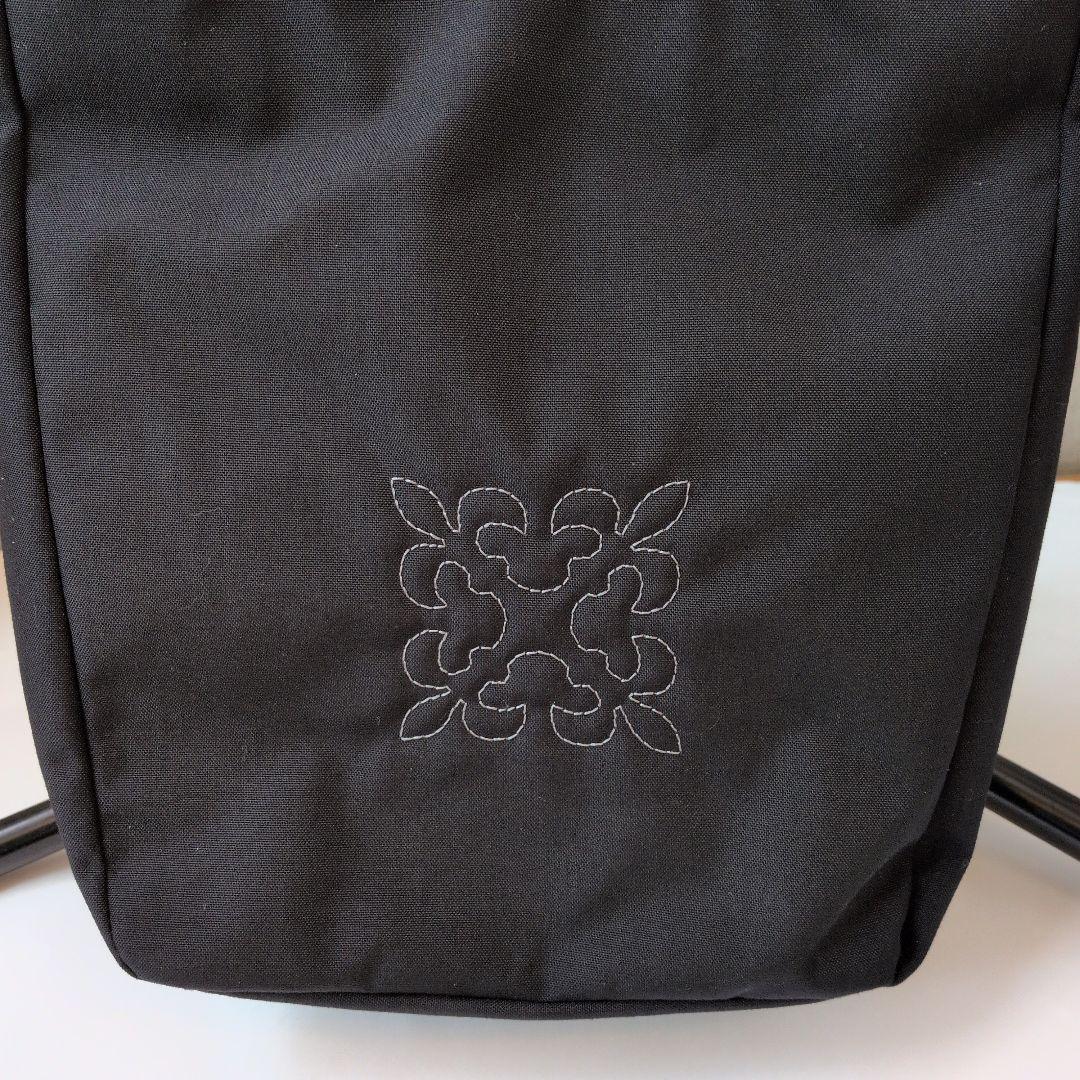 russet　ラシット　ナイロン2wayミニトートバック　ブラック