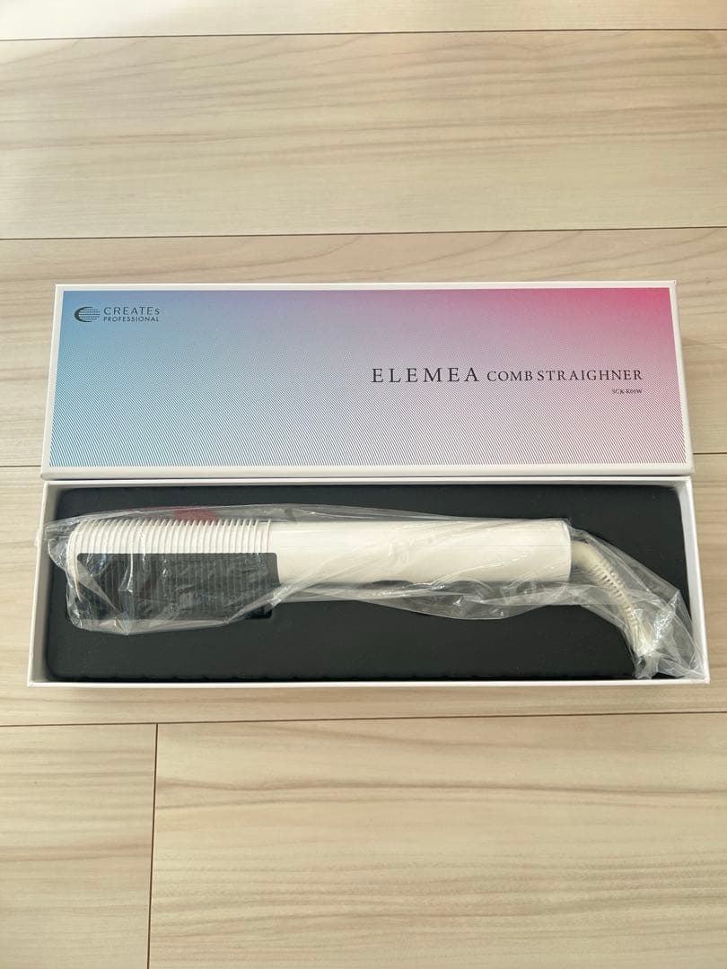 エレメア コームストレイナー クレイツ ストレートアイロン SCK-K01W