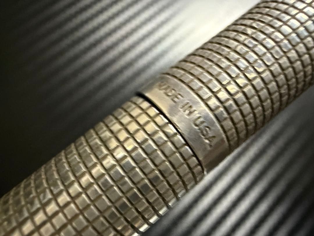 初期型 パーカー フラットトップ 75 シズレ XF 極細字 万年筆