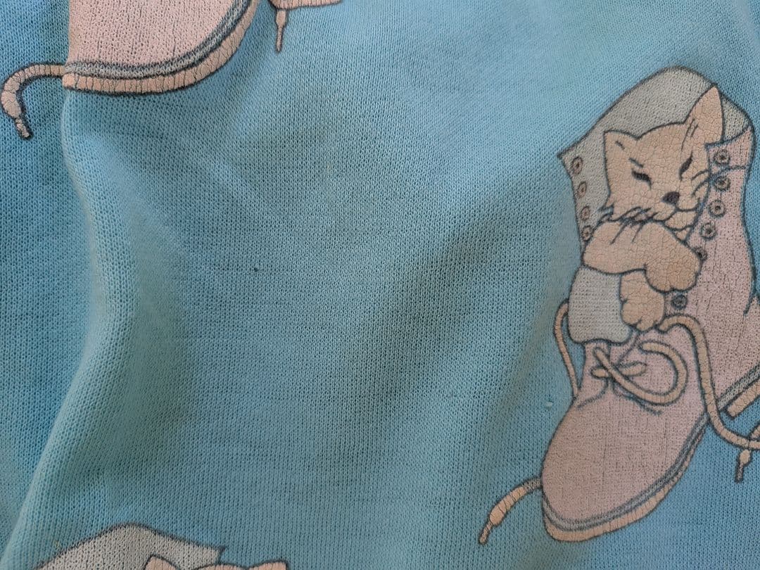 トップス vintage 80s SCARAB cat in shoe sweat set