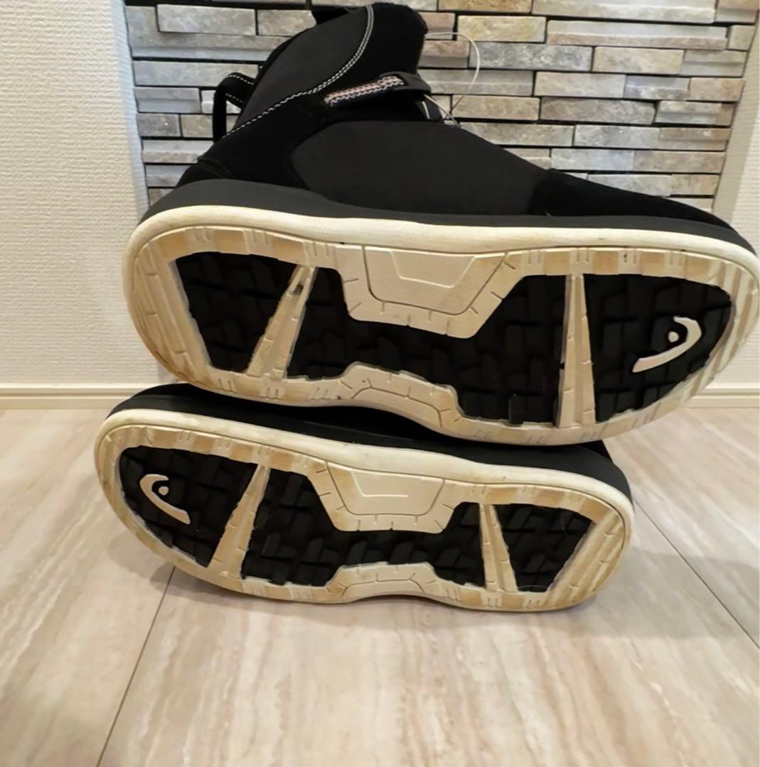 美品　head ヘッドスノーボードブーツ25.5cm ブラック