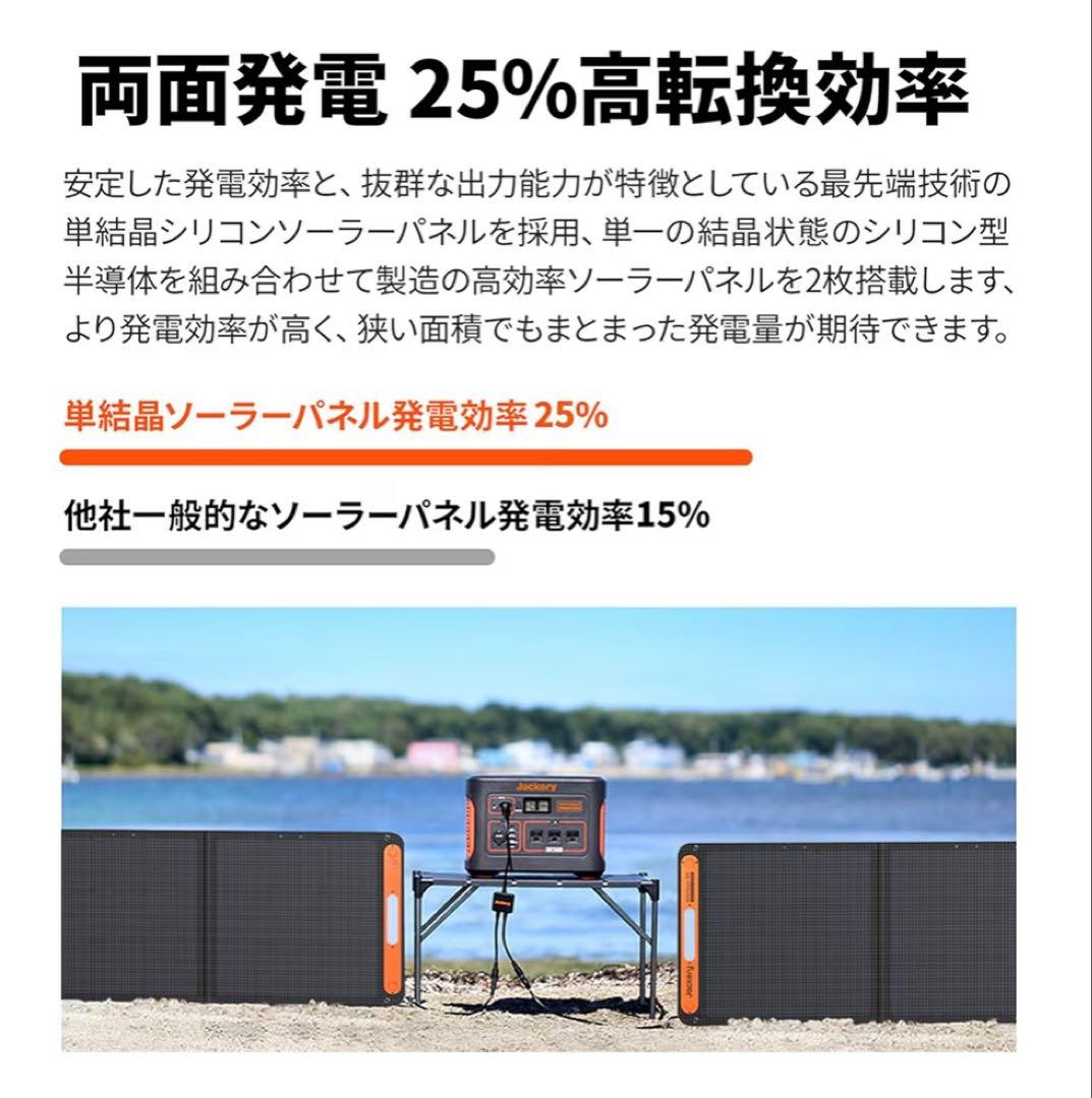Jackery SolarSaga 100 ソーラーパネル 100w