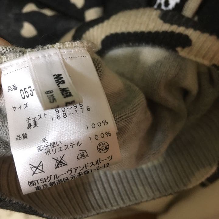 激レア!!!!パーリーゲイツ×Mr.&Mrsコラボ☆ニット☆パーリーゲイツ