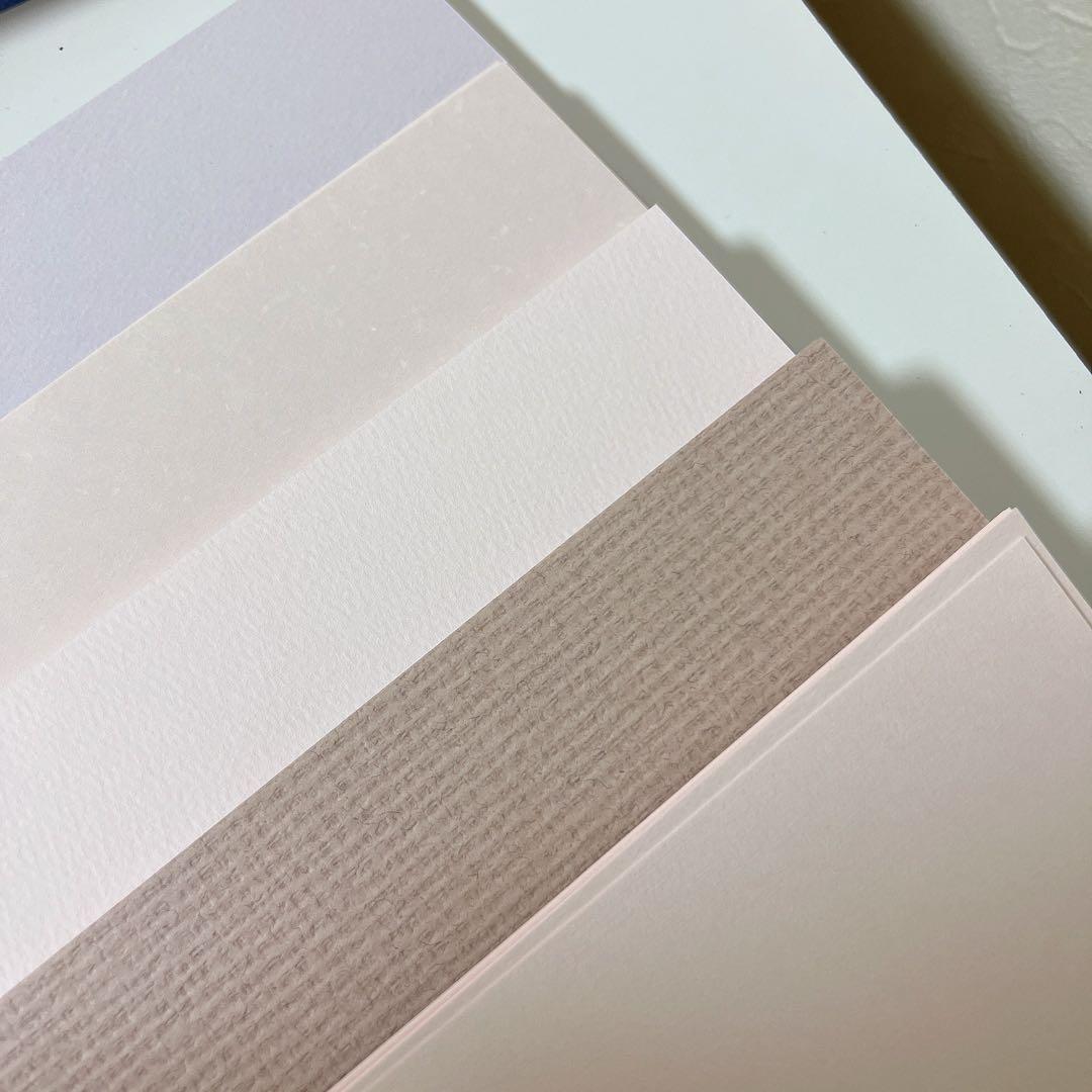 特殊紙 レザック ミランダ デザインペーパー 紙モノ コラージュ素材 まとめ売り