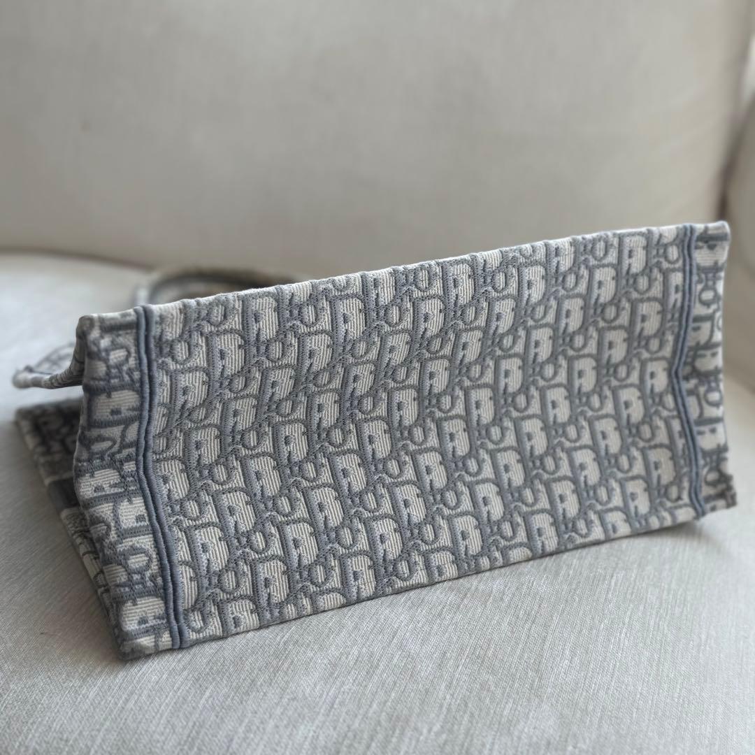 CHRISTIAN DIOR グレー トートバッグ