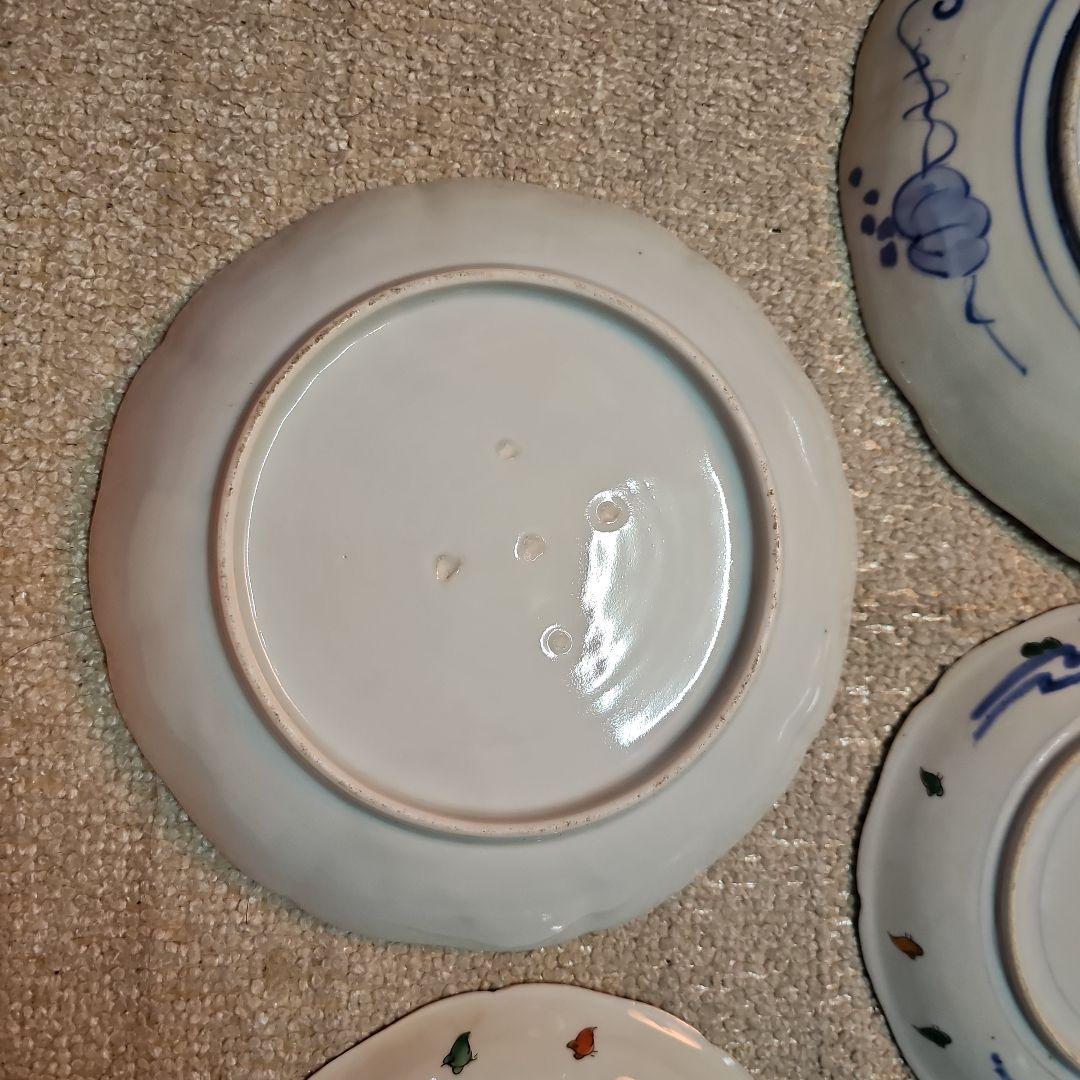 江戸後期から幕末明治の伊万里皿 合計6枚