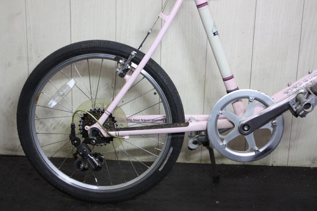 ブルーノ(BRUNO)　20インチ シマノ7速 クロモリ 460mm ミニベロ