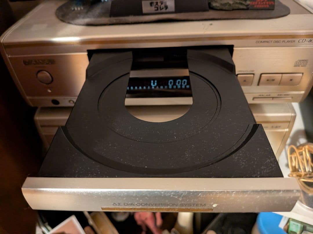 SANSUI ALF9 コンポ 2wayスピーカーリモコン、ケーブル、取説書付き