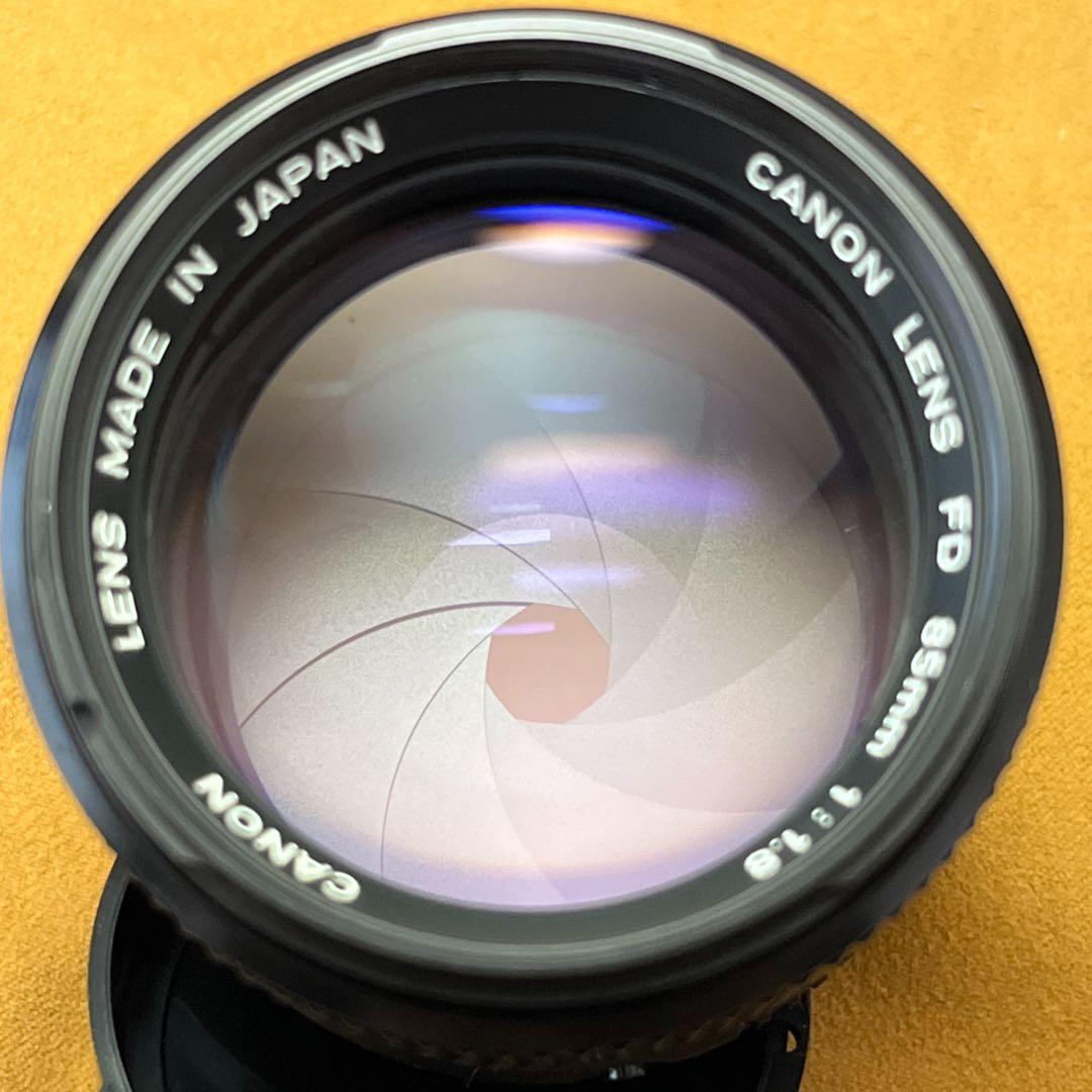 Canon キヤノン New FD 85mm f1.8 単焦点レンズ