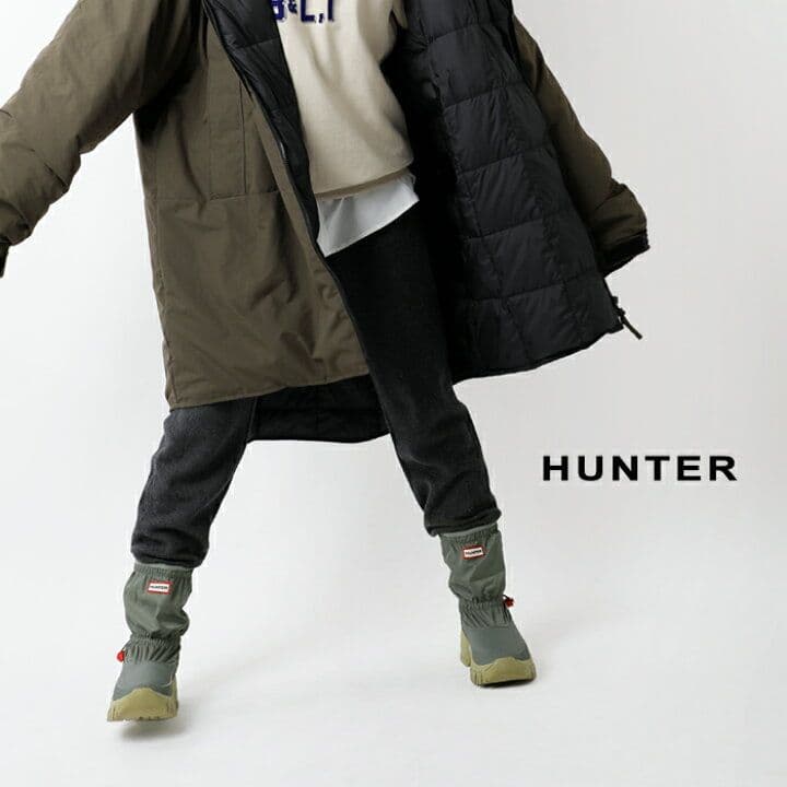 【新品未使用】HUNTER 防水スノーブーツ