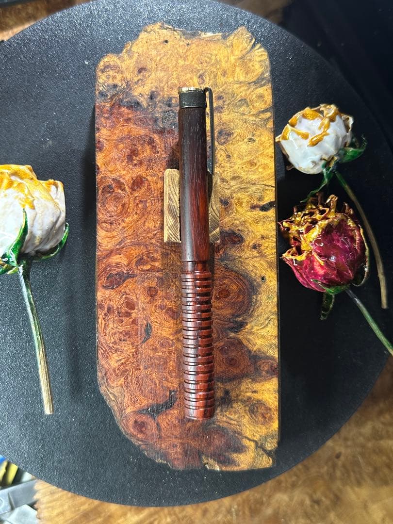 Ag紫檀(紅木)外装クリップ付きオーダー品