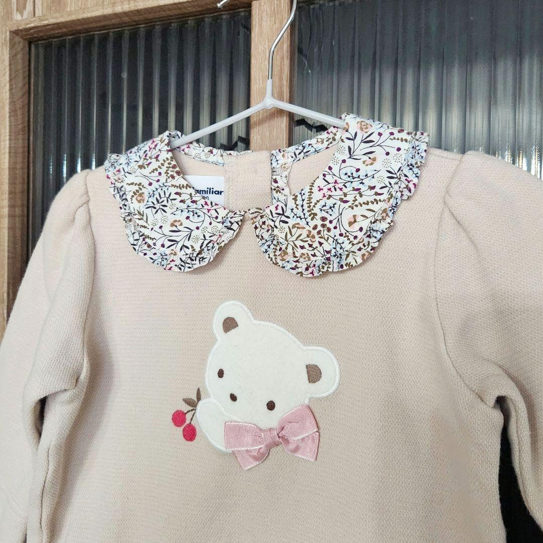 familiar リバティ トレーナー カットソー