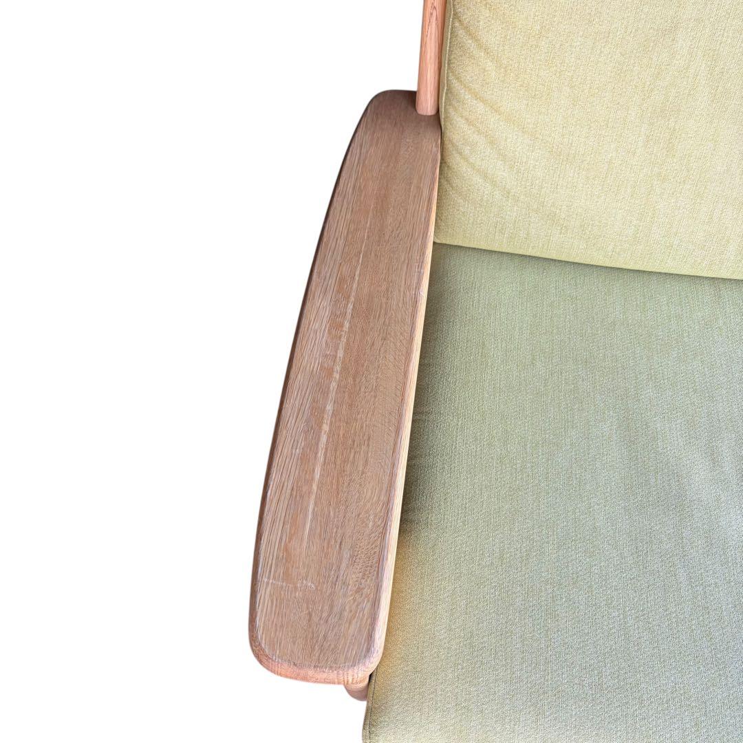 極美品 飛騨産業 baguette life バゲット ライフ 3人掛け ソファ