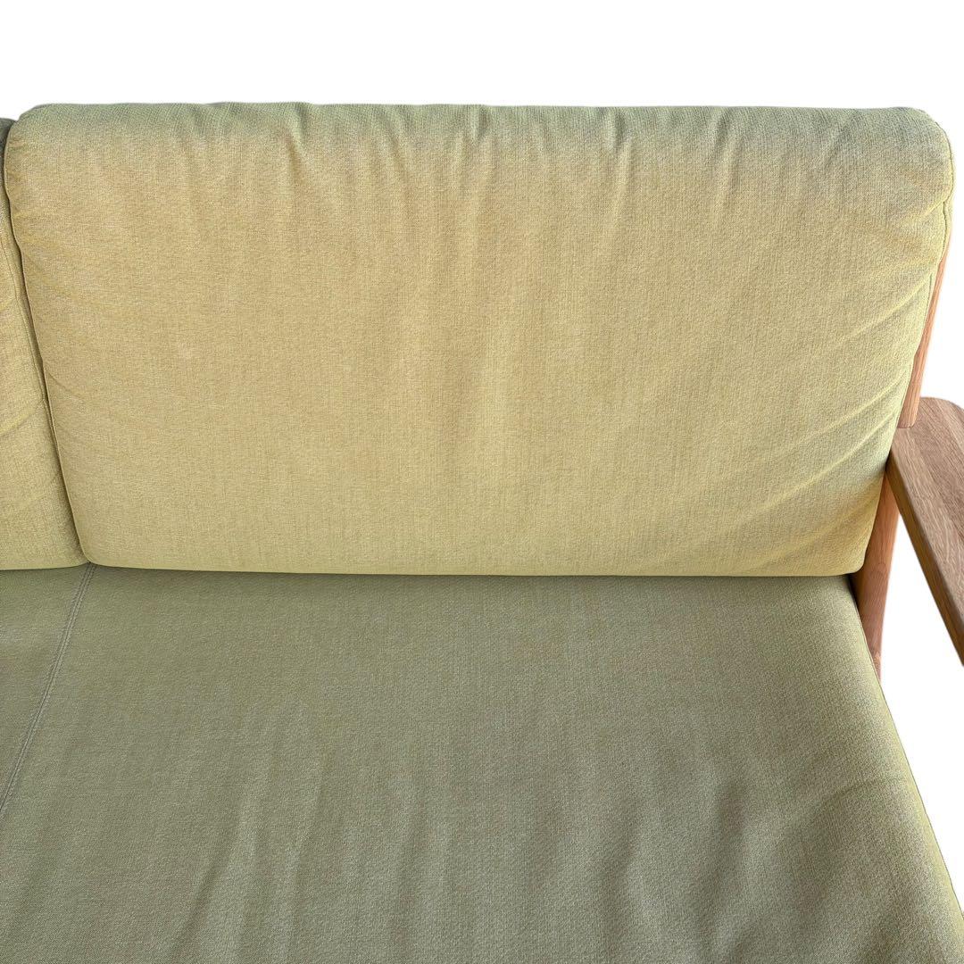 極美品 飛騨産業 baguette life バゲット ライフ 3人掛け ソファ