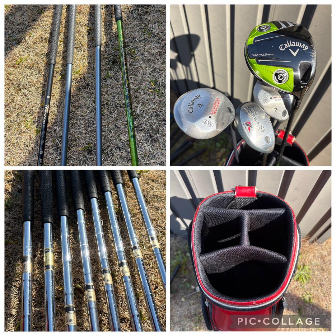 Callaway ブリヂストン　ゴルフクラブセット レッド