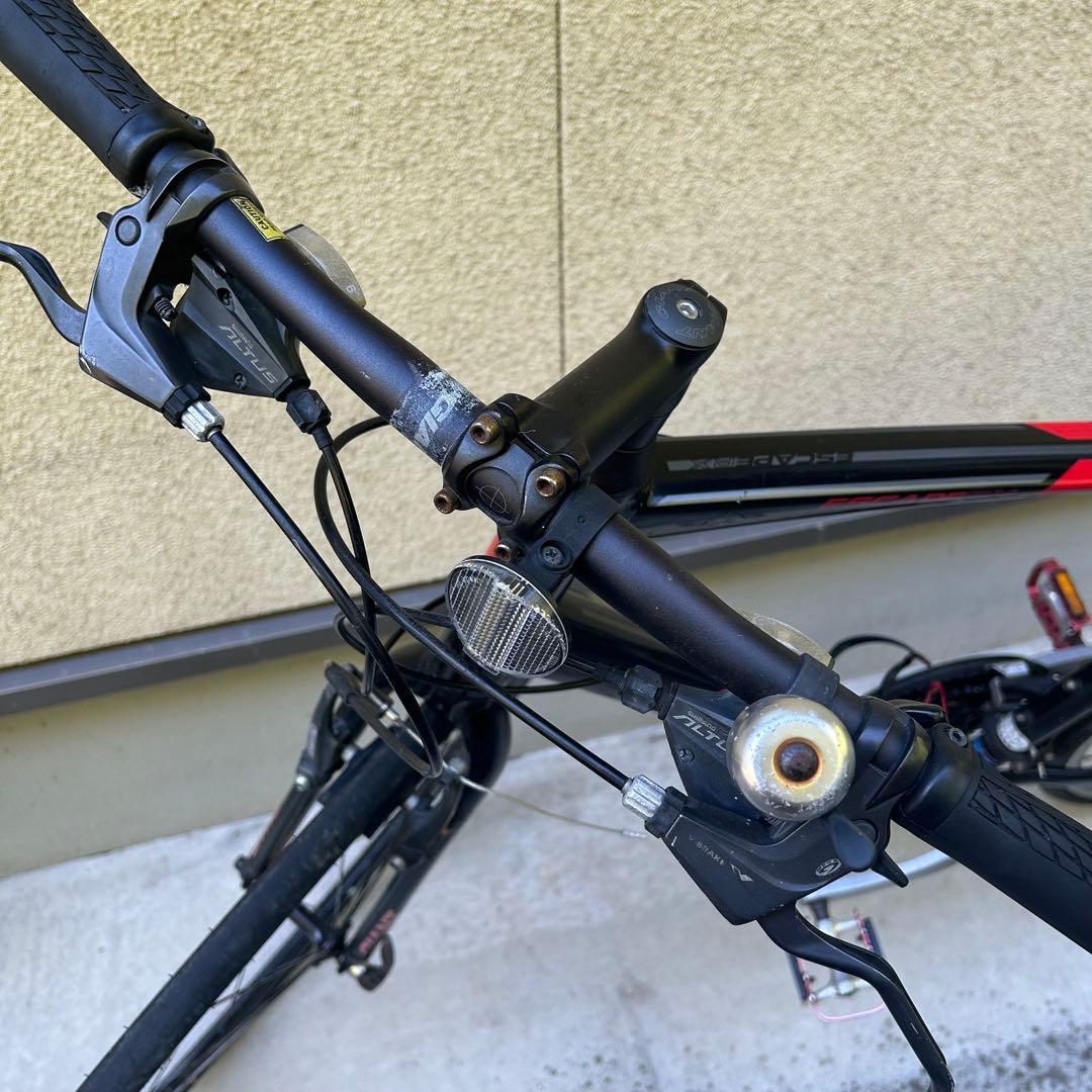 【直接引取り限定　愛知】GIANT RX クロスバイク ブラック/レッド