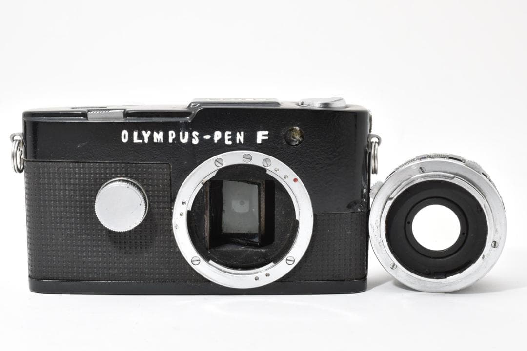 OLYMPUS オリンパス PEN‐FT F.Zuiko Auto-S ブラック
