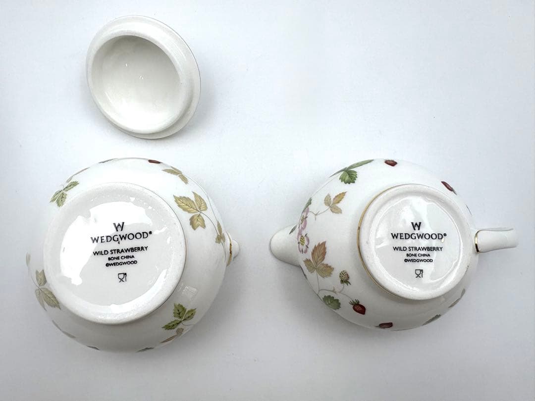  ウェッジウッド ワイルドストロベリー 4点セット