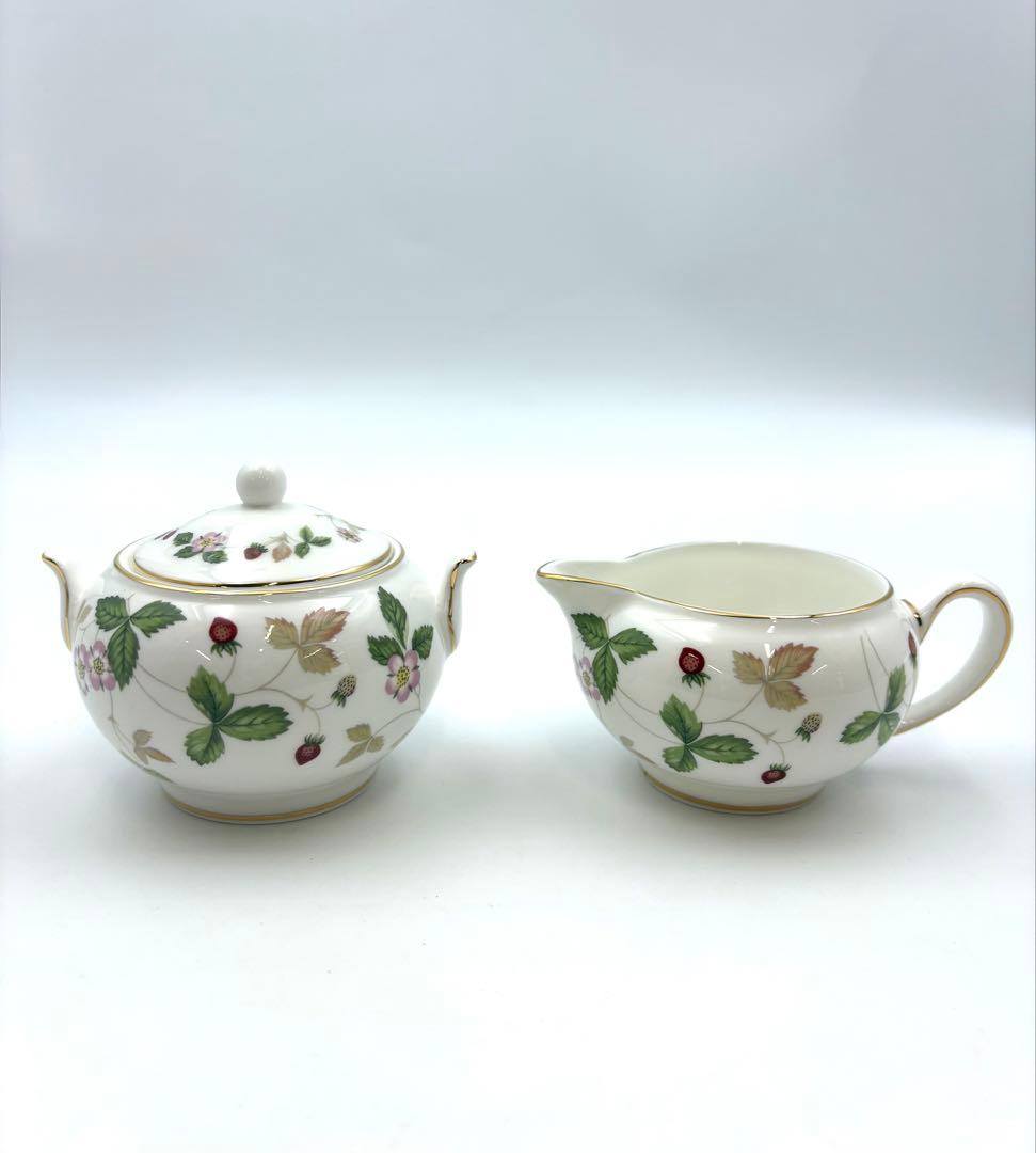  ウェッジウッド ワイルドストロベリー 4点セット