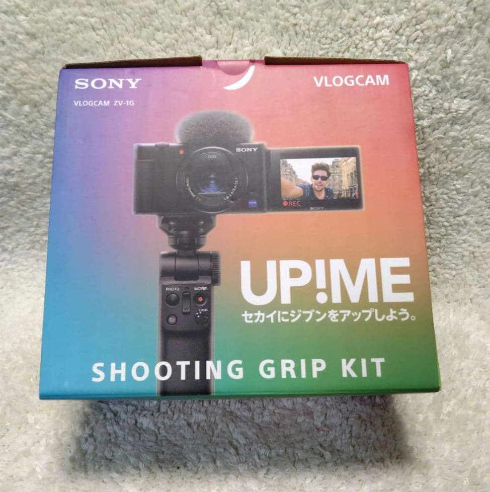 ソニー　SONY VLOGCAM ZV-1 シューティンググリップセット