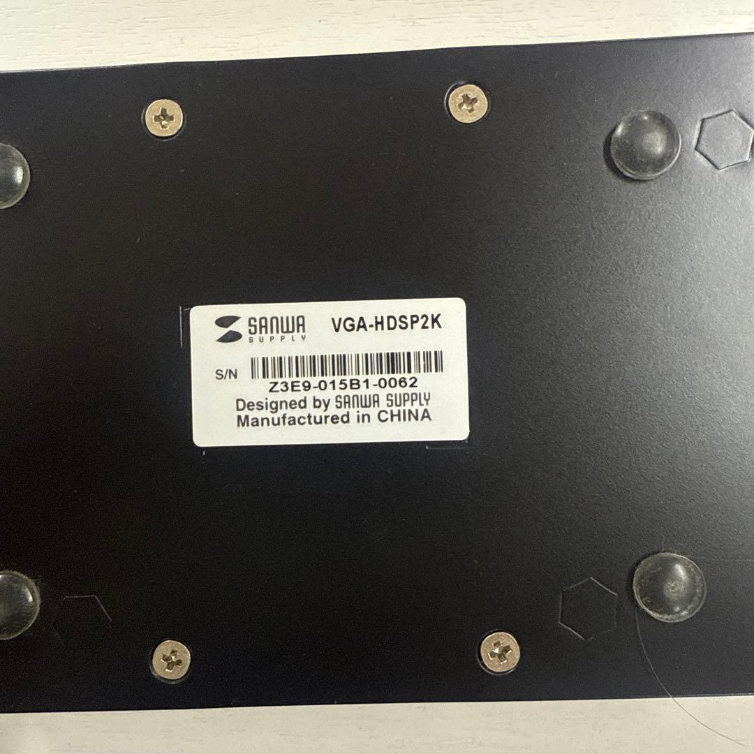 3D対応HDMI分配器（2分配） VGA-HDSP2K