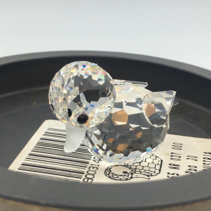 スワロフスキー　フィギュリン　アヒル　置物　 SWAROVSKI 管mpr