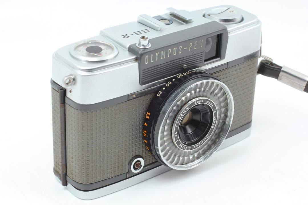 【露出精度チェック済】オリンパス ペン EE-2 28mm F3.5 c3545