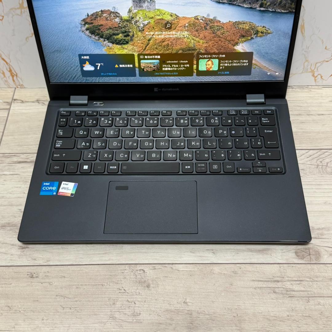 軽量✨Win11✨i5✨16GB✨SSD256✨オフィス付きノートPC/カメラ