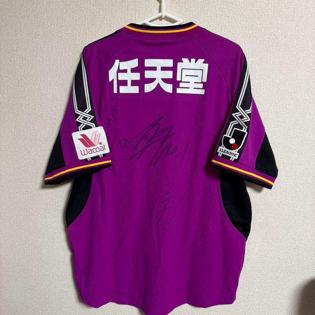 京都パープルサンガ　京都サンガ　サイン入り　03-04 ユニフォーム