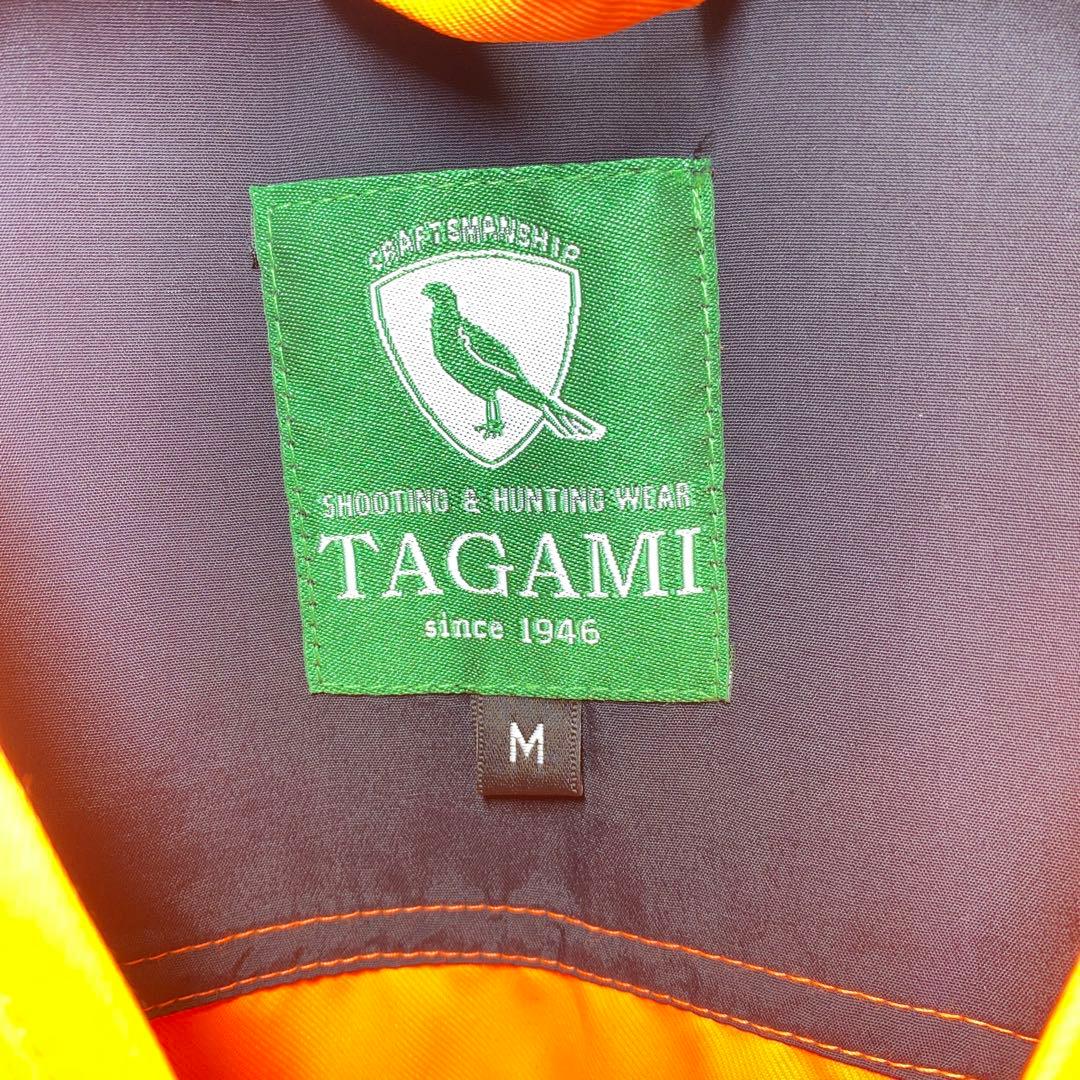 TAGAMI オレンジ ハンティングベスト Mサイズ　YU326