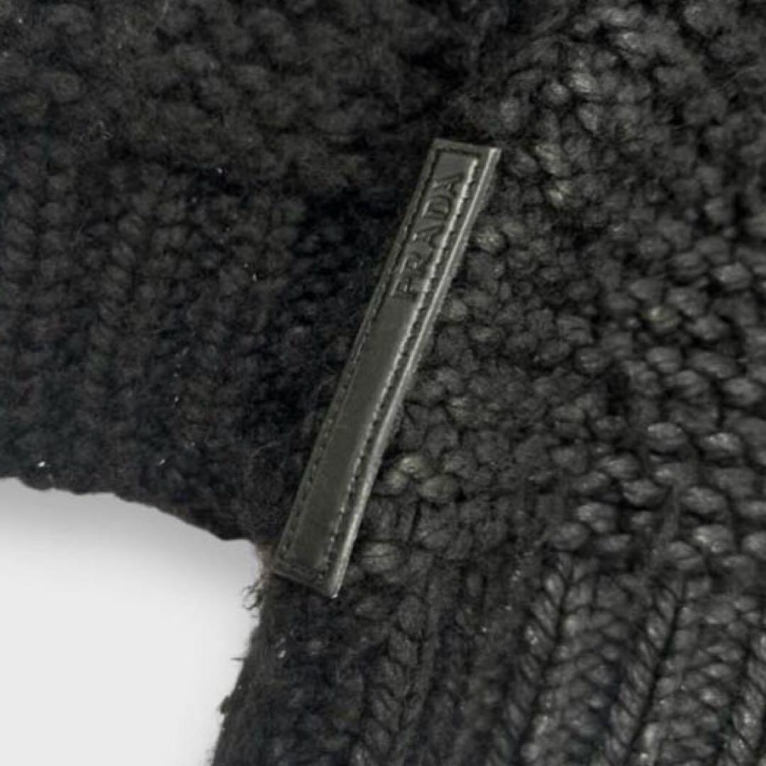 PRADAドライバーズニット ウール100% size 48 Black