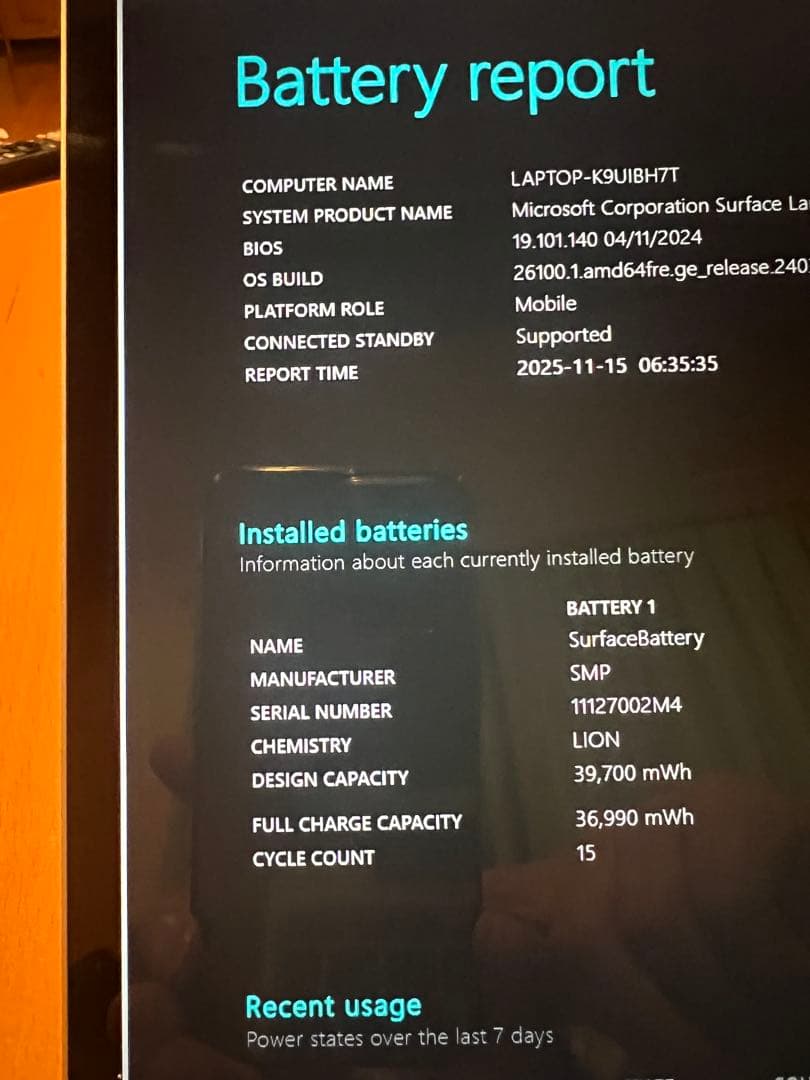 Microsoft Surface Laptop Go本体　128G/8G 美品