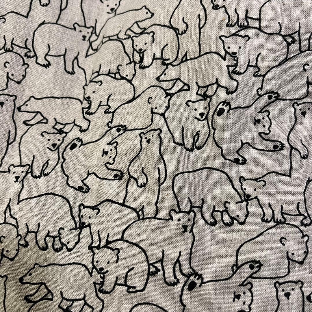 ハグリーノ　しろくま柄