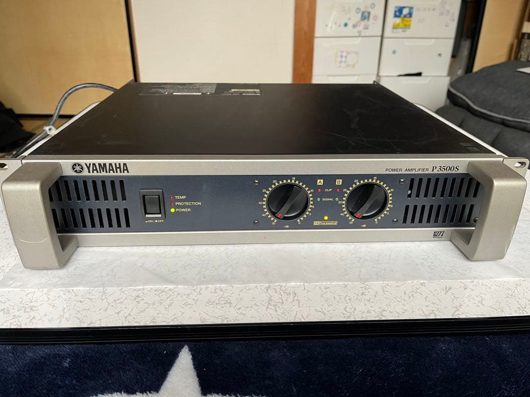 YAMAHA P3500S パワーアンプ　説明書有り